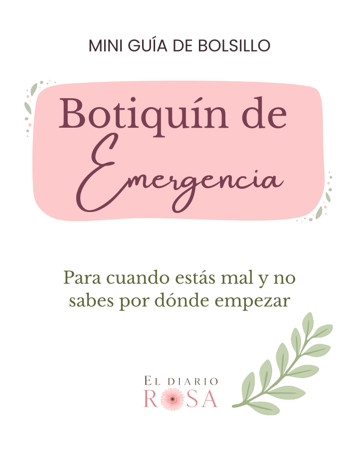 Portada de la mini guía Botiquín de emergencia